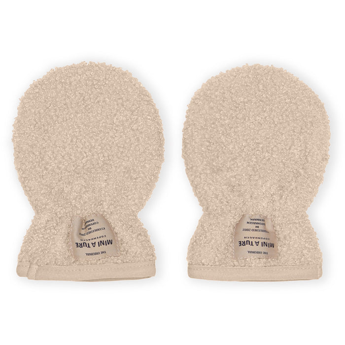 Wolmer Mittens - 12m to 3Y - Sand Dollar par MINI A TURE - Clothing | Jourès Canada