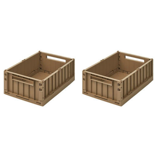 Weston storage box - Pack of 2 - Oat par Liewood - Bathroom | Jourès Canada