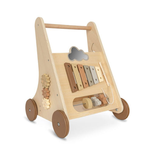 Wooden Activity Wagon - Natural par Konges Sløjd - Musical toys | Jourès Canada