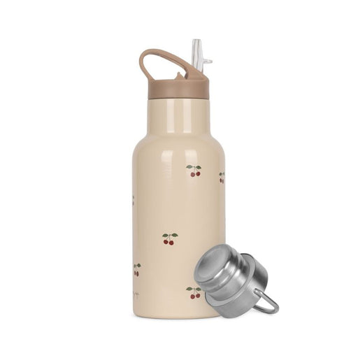 Stainless Steel Thermos Bottle - Cherry par Konges Sløjd - On the go | Jourès Canada