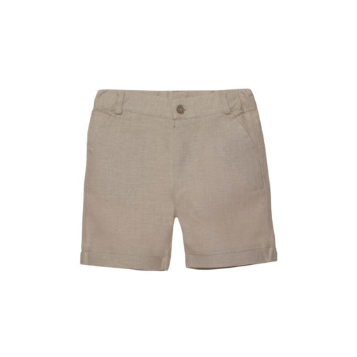 Mini Linen Shorts - 6m to 4T - Beige par Patachou - Patachou | Jourès Canada