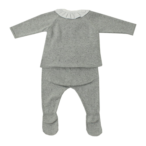Long Sleeves Newborn Set - 1m to 9m - Grey par Dr.Kid - Dr.Kid | Jourès Canada