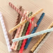 Mellow Silicone Straw - Pack of 6 - Warm colors par OYOY Living Design - OYOY MINI - Baby Bottles & Mealtime | Jourès Canada