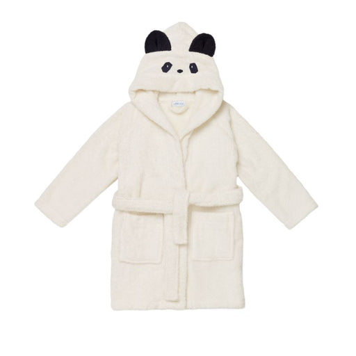Lily bathrobe - 1 to 4Y - Panda / Creme de la creme par Liewood - Bathroom Accessories | Jourès Canada