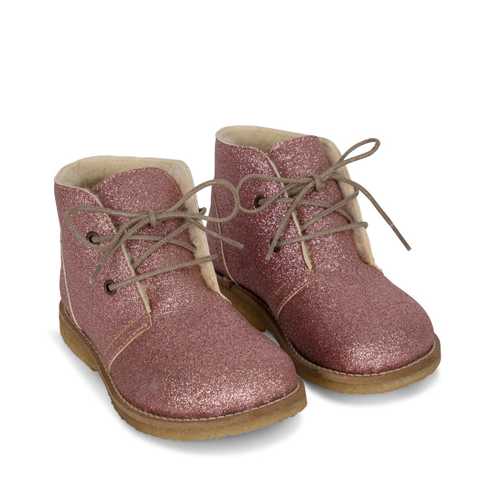 Woolie Glitter Boots - Size 22 to 26 - Canyon Rose par Konges Sløjd - Accessories | Jourès Canada