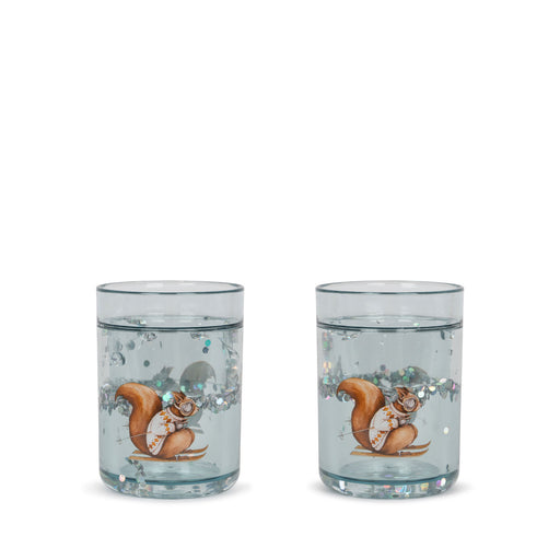 Kids Glitter Cups - Pack of 2 - Val d'Isère par Konges Sløjd - Cups, Sipping Cups and Straws | Jourès Canada