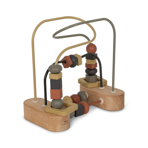 Wooden Beads Game - Beige par Konges Sløjd - Alphabet & Numbers | Jourès Canada