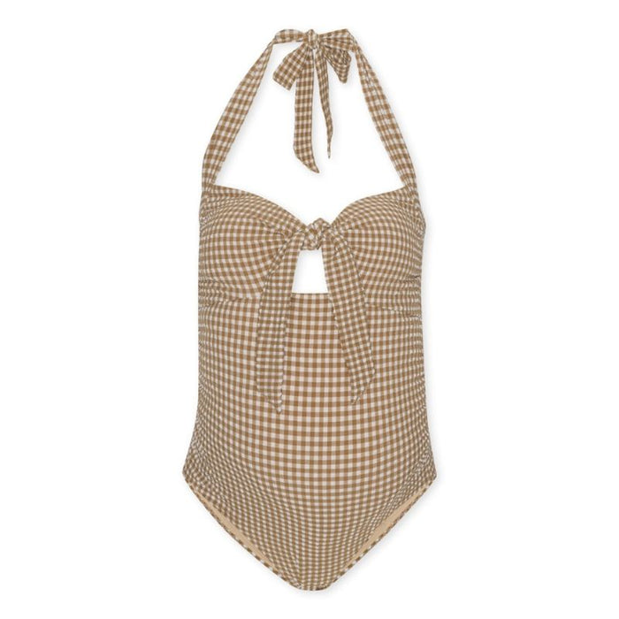 Mama Fresia Preggi Swimsuit - Size XS to XL - Toasted Coconut par Konges Sløjd - Clothing | Jourès Canada