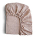 Mushie Extra Soft Muslin Crib Sheet - Blush par Mushie - Baby | Jourès Canada