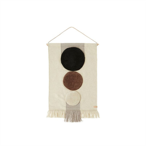 Maru Wall Rug - Brown / Offwhite par OYOY Living Design - Rugs, Tents & Canopies | Jourès Canada