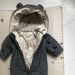 Corduroy Teddy Suit - 3m to 12m - Kalamata par Konges Sløjd - Baby Onesie & Snowsuits | Jourès Canada