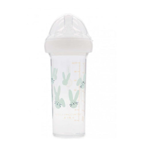 Baby bottle - 0-6 months - Stella McCartney - Green rabbit - 210 ml par Le Biberon Francais - Stella McCartney Baby Bottles | Jourès Canada