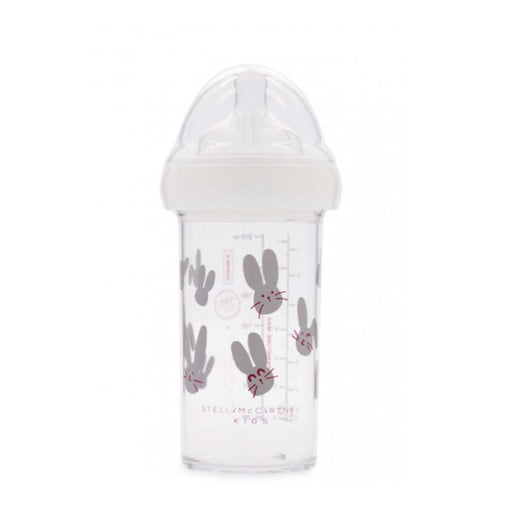 Baby bottle - 0-6 months - Stella McCartney - Grey rabbit - 210 ml par Le Biberon Francais - Stella McCartney Baby Bottles | Jourès Canada