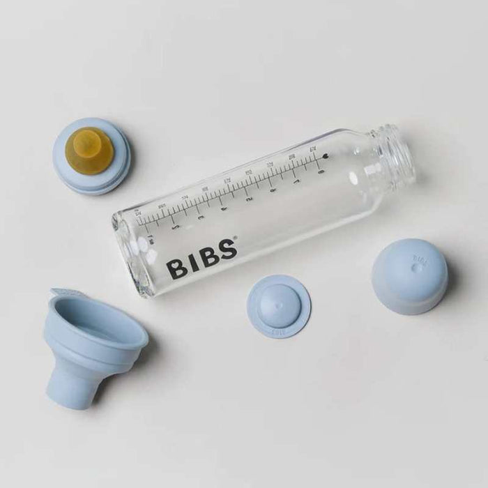 BIBS Baby Glass Bottle Complete Set Latex - 110ml - Blush par BIBS - Baby | Jourès Canada