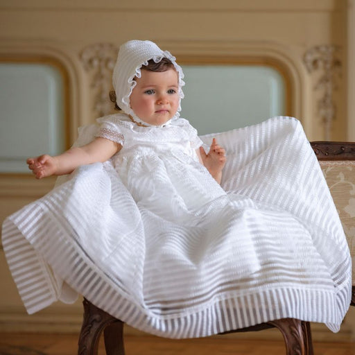 Long dress - Christening Gown - 3m to 6m - White par Patachou - Pajamas, Baby Gowns & Sleeping Bags | Jourès Canada