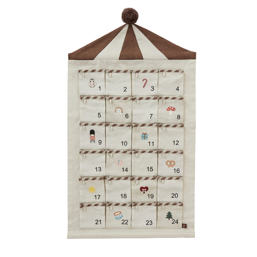 Circus Advent Calendar - Brown par OYOY Living Design - Advent Calendars & Holiday Decoration | Jourès Canada