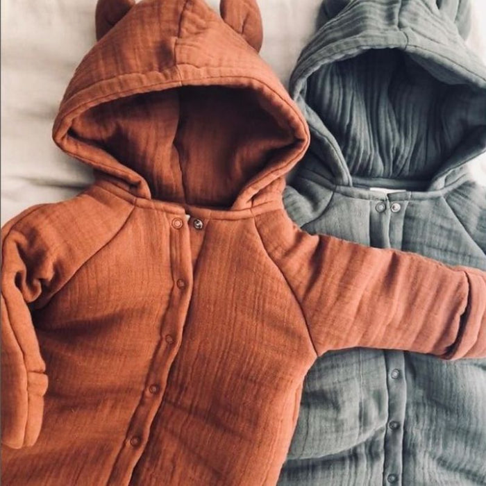Corduroy Teddy Suit - 3m to 12m - Kalamata par Konges Sløjd - Baby Onesie & Snowsuits | Jourès Canada