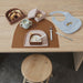 Rainbow Plate & Bowl - Choko / Vanilla par OYOY Living Design - Baby | Jourès Canada