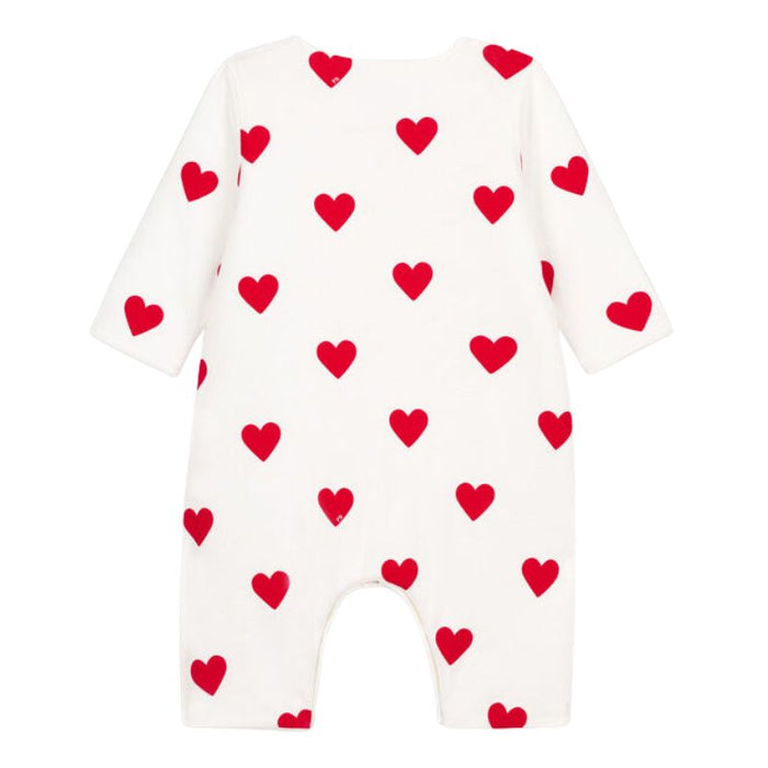 Long Sleeves Pyjama - 1m to 18m - Hearts par Petit Bateau - Baby | Jourès Canada