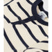 Short Sleeves Onesie - 3m to 36m - Avalanche / Smoking par Petit Bateau - Bodysuits & Rompers | Jourès Canada