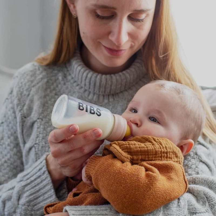 BIBS Baby Glass Bottle Complete Set Latex - 225ml - Ivory par BIBS - Baby | Jourès Canada