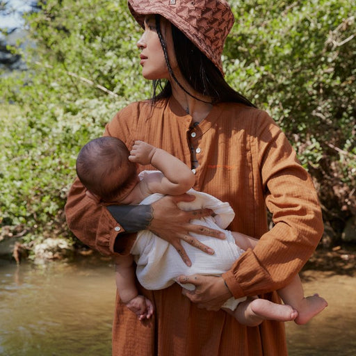 Mom Made Camel Dress - XS to XL - Breastfeeding Dress par Tajinebanane - Nursing Clothes | Jourès Canada