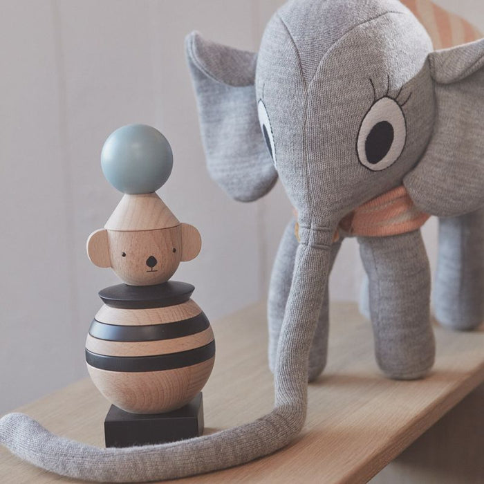 Wooden Stacking Koala - Nature par OYOY Living Design - Baby - 6 to 12 months | Jourès Canada