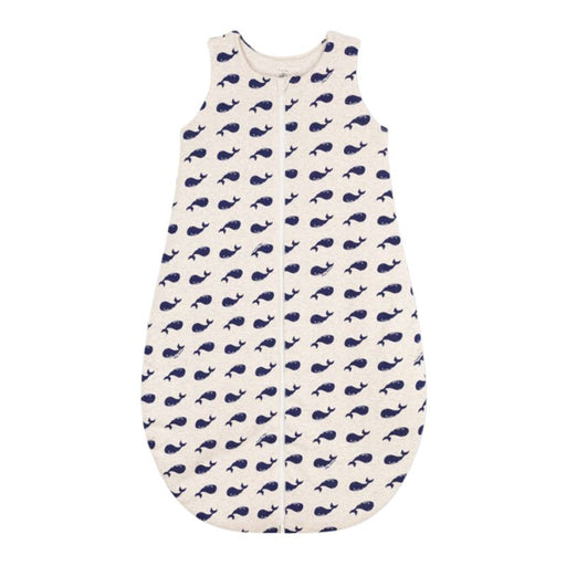 Organic Cotton Sleeping Bag for Baby - Newborn to 36 m - Whales par Petit Bateau - Pajamas, Baby Gowns & Sleeping Bags | Jourès Canada