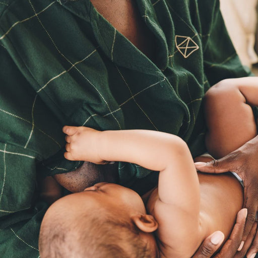 Mom Sweet Home Breastfeeding Pyjama Set - S,M,L - Green par Tajinebanane - Nursing Clothes | Jourès Canada