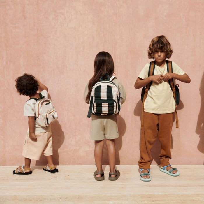Saxo Mini Backpack - Kids / Sandy mix par Liewood - Back to School | Jourès Canada