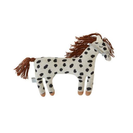 Darling - Little Pelle Pony - Offwhite / Black par OYOY Living Design - Kids - 3 to 6 years old | Jourès Canada