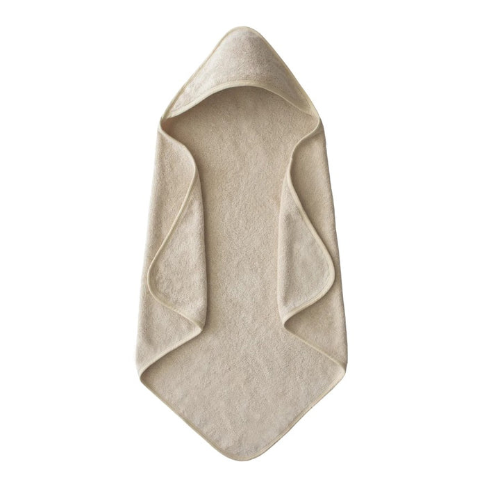 Organic cotton hooded towel - Fog par Mushie - Baby | Jourès Canada