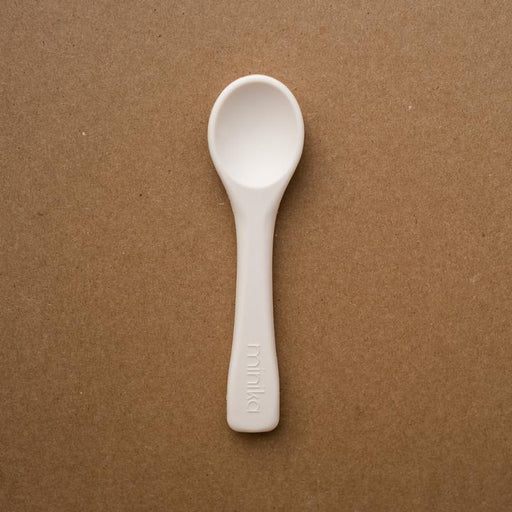 Silicone spoon for baby- Shell par Minika - Minika | Jourès Canada