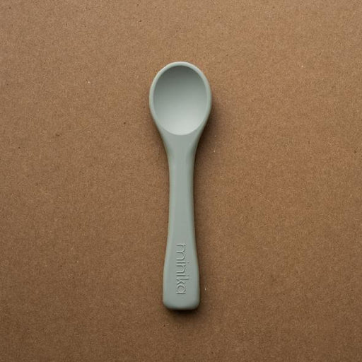 Silicone spoon for baby - Sage par Minika - Minika | Jourès Canada