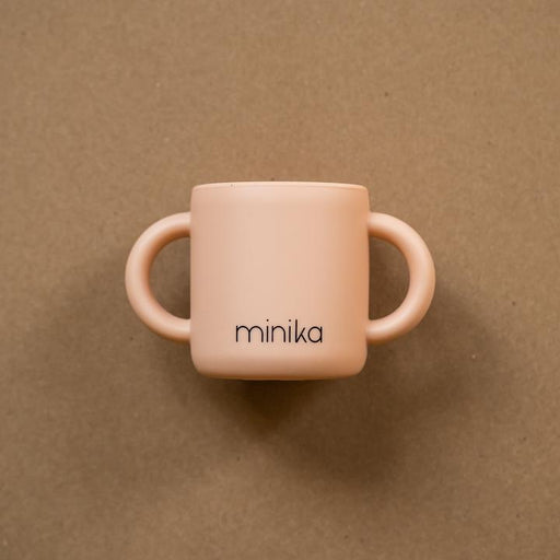 Kids Learning cup with handles - Blush par Minika - Minika | Jourès Canada