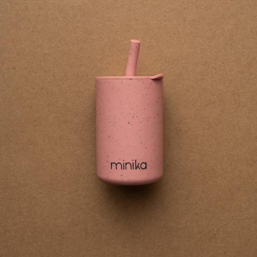 Straw cup with lid for baby - Sorbet par Minika - Minika | Jourès Canada