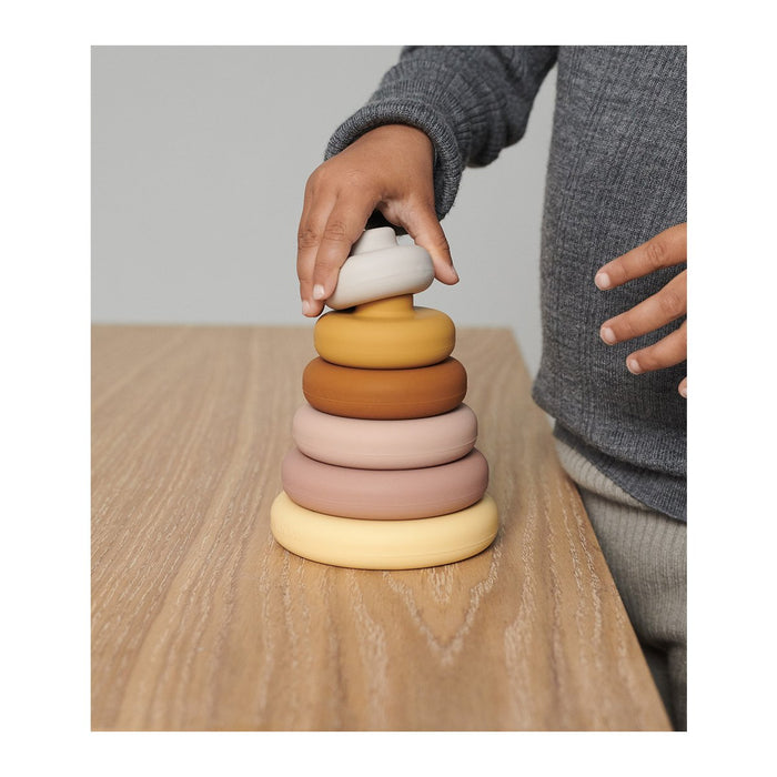Silicone Stacking Tower - Pink multi mix par Liewood - Baby | Jourès Canada