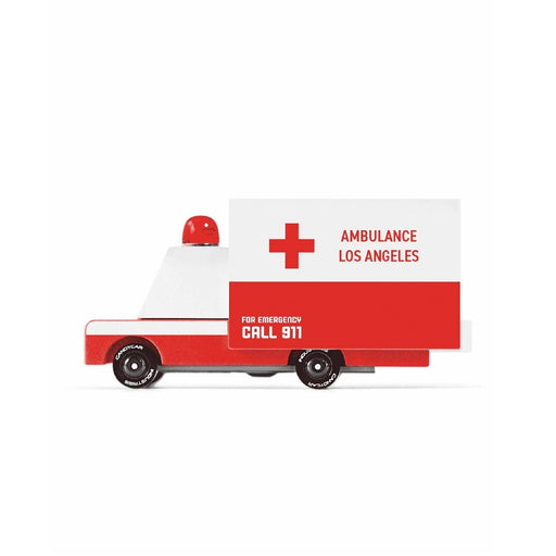 Wooden Toy - Candycar Ambulance par Candylab - Candylab | Jourès Canada