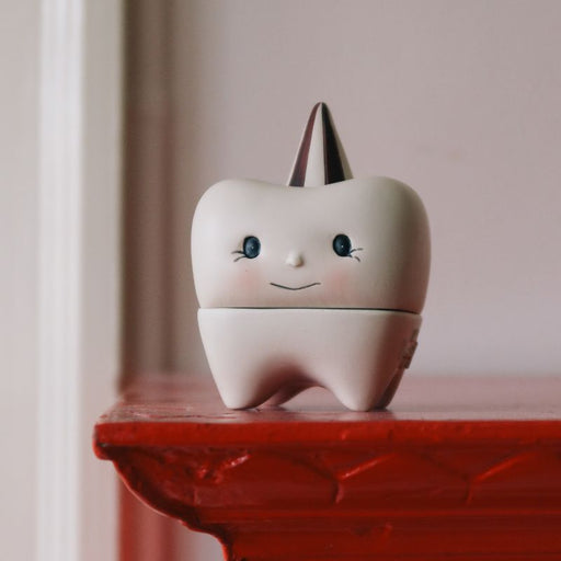 Baby Tooth Box - Off White par Konges Sløjd - Storage | Jourès Canada