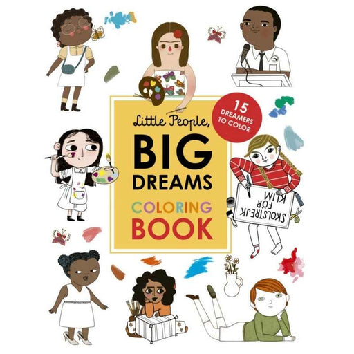 Little People Big Dreams - Coloring book par Little People Big Dreams - Arts & Crafts | Jourès Canada