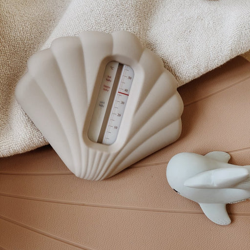 Silicone Bath Thermometer - Shell - Warm Grey par Konges Sløjd - Bathroom | Jourès Canada