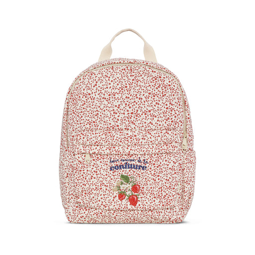 Storm Quilted Backpack - Red Blossom Mist par Konges Sløjd - Backpacks & Mini Handbags | Jourès Canada