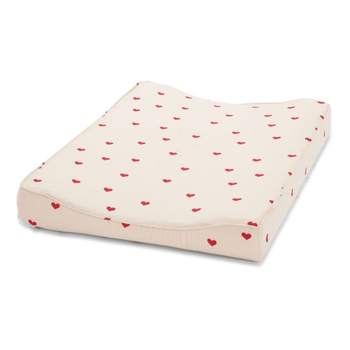 Changing Pad with cushion - Amour rouge par Konges Sløjd - Baby Shower Gifts | Jourès Canada