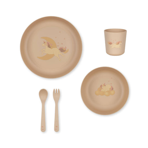 Dinner Set - Unicorn par Konges Sløjd - Plates & Bowls | Jourès Canada