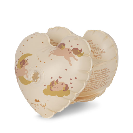 Arm Floaties - Heart-shaped - Unicorn par Konges Sløjd - The Love Collection | Jourès Canada