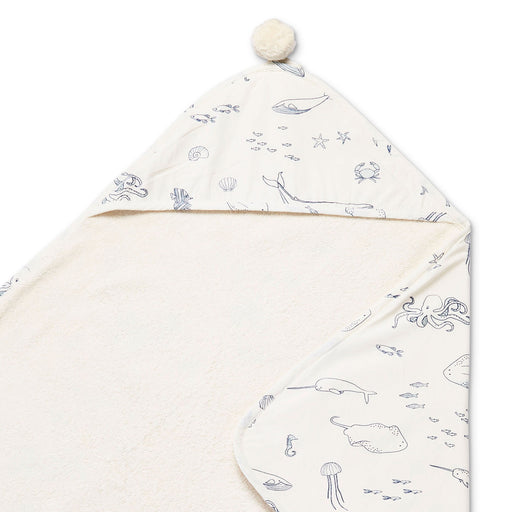 Hooded Towel - Life Aquatic par Pehr - Towels and Washcloths | Jourès Canada