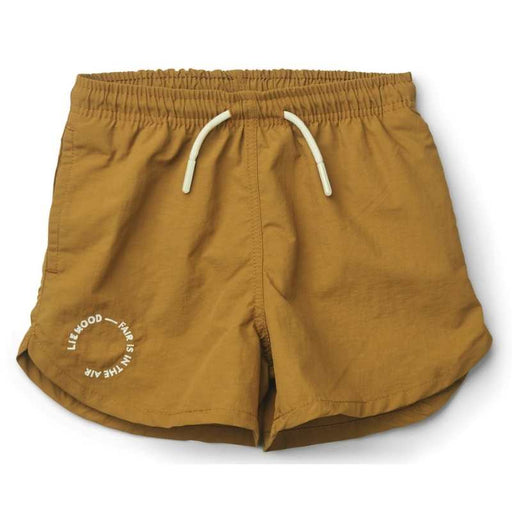 Aiden Board Shorts With Pockets - Golden Caramel par Liewood - Clothing | Jourès Canada