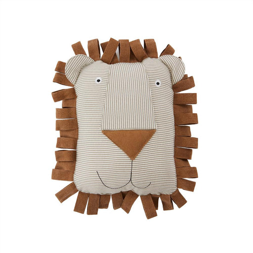 Lobo Lion - Denim Cushion par OYOY Living Design - Nursing Pillows & Animals Cushions | Jourès Canada