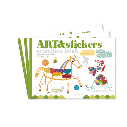 Activities Book - Art & Stickers par Londji - Arts & Crafts | Jourès Canada