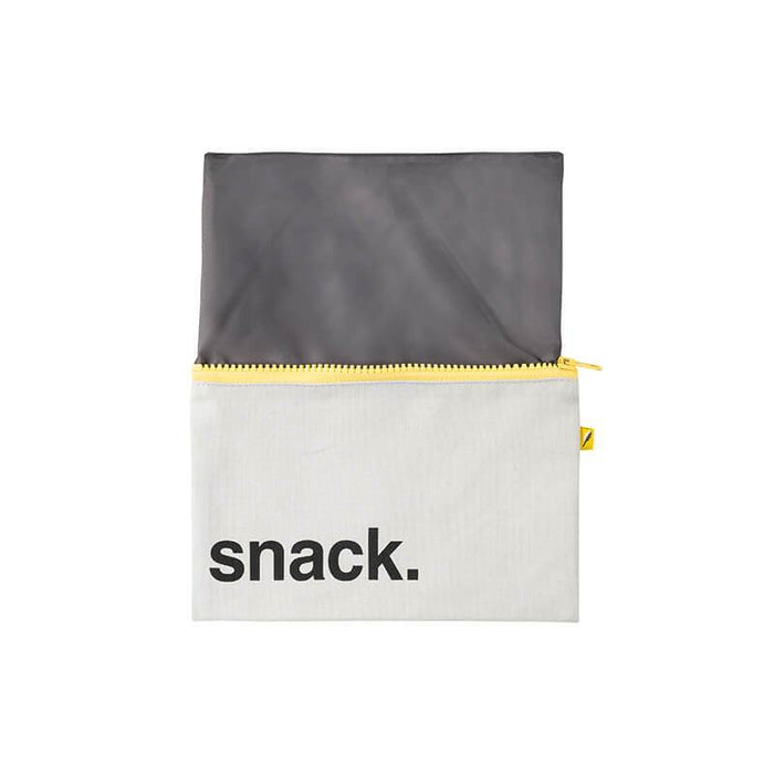 Kids Zip Snack Pouch - Black par Fluf - Back to School | Jourès Canada